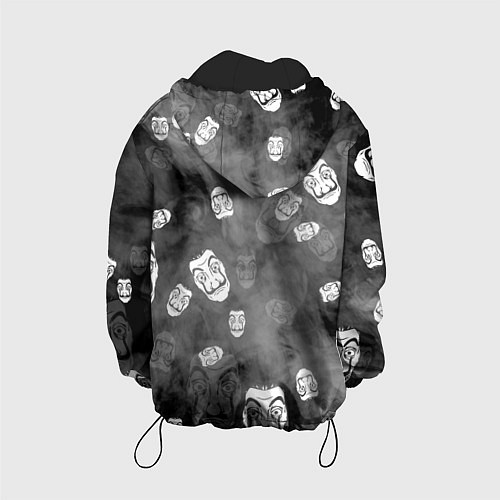 Детская куртка La Casa de Papel Z / 3D-Черный – фото 2