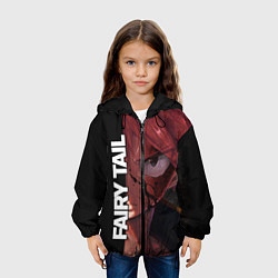 Куртка с капюшоном детская FAIRY TAIL ХВОСТ ФЕИ, цвет: 3D-черный — фото 2