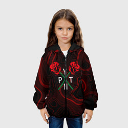 Куртка с капюшоном детская ТИКТОКЕР - PAYTON MOORMEIE, цвет: 3D-черный — фото 2