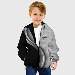 Куртка с капюшоном детская VOLVO, цвет: 3D-черный — фото 2