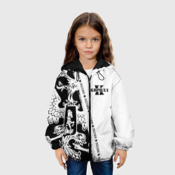 Куртка с капюшоном детская Кирилл, цвет: 3D-черный — фото 2