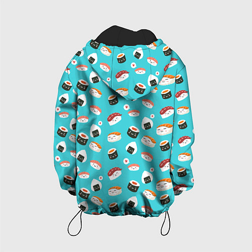 Детская куртка Sushi / 3D-Черный – фото 2