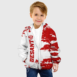 Куртка с капюшоном детская Десант, цвет: 3D-белый — фото 2