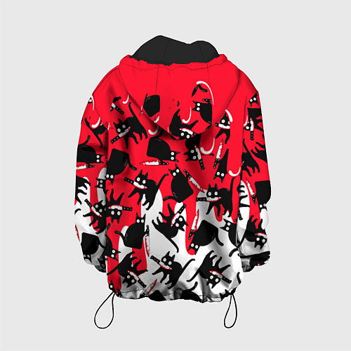 Детская куртка WHAT CAT / 3D-Черный – фото 2