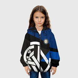 Куртка с капюшоном детская INTER EXLUSIVE, цвет: 3D-черный — фото 2