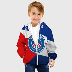 Куртка с капюшоном детская PSG EXLUSIVE, цвет: 3D-белый — фото 2
