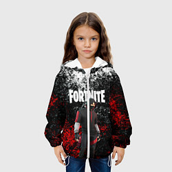 Куртка с капюшоном детская IKONIK FORTNITE, цвет: 3D-белый — фото 2