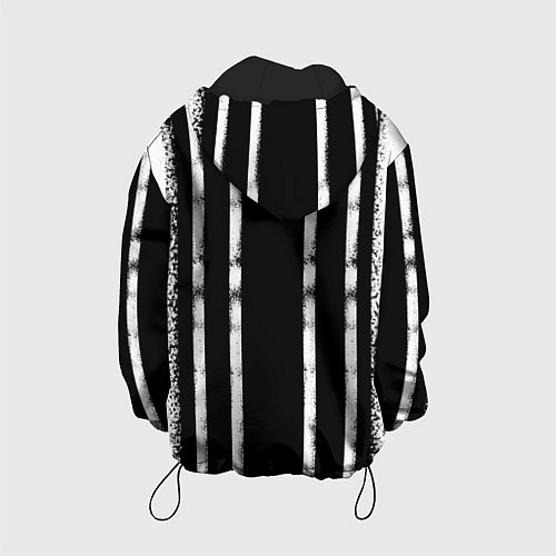 Детская куртка Ювентус / 3D-Черный – фото 2