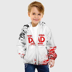 Куртка с капюшоном детская Ходячие мертвецы, цвет: 3D-белый — фото 2