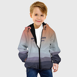 Куртка с капюшоном детская Billie Eilish, цвет: 3D-черный — фото 2
