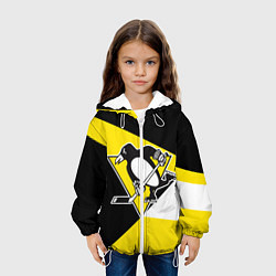 Куртка с капюшоном детская Pittsburgh Penguins Exclusive, цвет: 3D-белый — фото 2