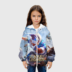 Куртка с капюшоном детская League of Legends МАСТЕР ЙИ, цвет: 3D-белый — фото 2