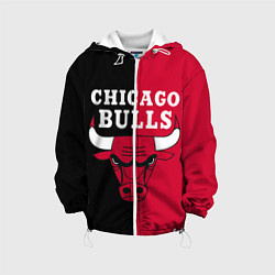 Куртка с капюшоном детская Чикаго Буллз, цвет: 3D-белый