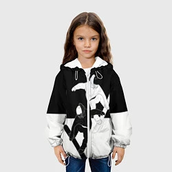 Куртка с капюшоном детская Сноубордисты, цвет: 3D-белый — фото 2