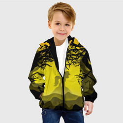 Куртка с капюшоном детская Пони, цвет: 3D-черный — фото 2