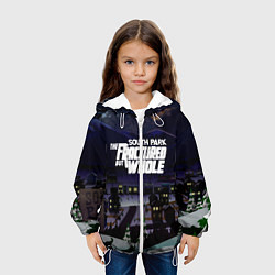 Куртка с капюшоном детская Южный Парк South Park, цвет: 3D-белый — фото 2