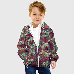 Куртка с капюшоном детская CORONAVIRUS, цвет: 3D-белый — фото 2