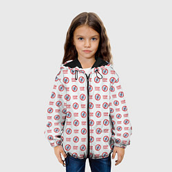 Куртка с капюшоном детская STOP KORONA, цвет: 3D-черный — фото 2
