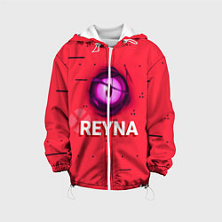 Куртка с капюшоном детская Reyna, цвет: 3D-белый