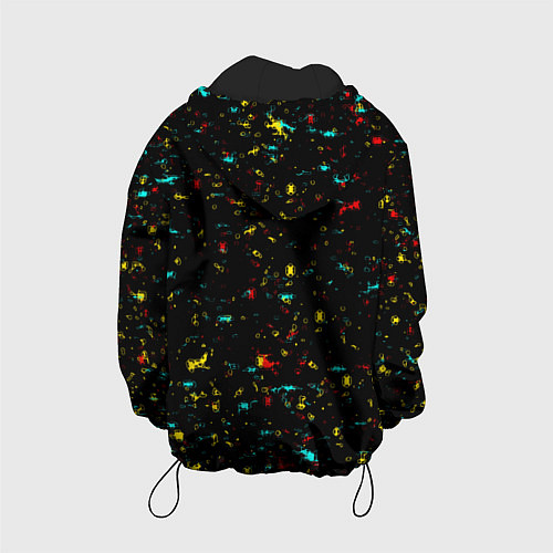 Детская куртка Авокадо / 3D-Черный – фото 2