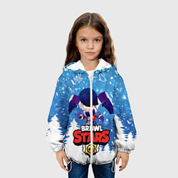 Куртка с капюшоном детская Brawl Stars Эдгар, цвет: 3D-белый — фото 2