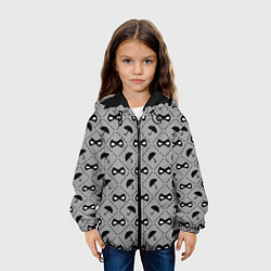 Куртка с капюшоном детская АКАДЕМИЯ АМБРЕЛЛА, цвет: 3D-черный — фото 2