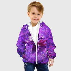 Куртка с капюшоном детская Шалтир Бладфоллен, цвет: 3D-белый — фото 2