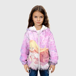 Куртка с капюшоном детская Рэйчел Гарднер, цвет: 3D-белый — фото 2