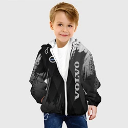 Куртка с капюшоном детская Volvo, цвет: 3D-белый — фото 2