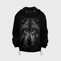Куртка с капюшоном детская Evil Wolf, цвет: 3D-черный