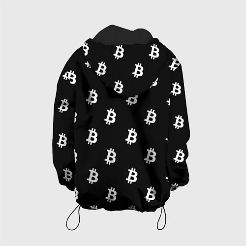 Детская куртка BITCOIN CRYPTOCURRENCE Z / 3D-Черный – фото 2