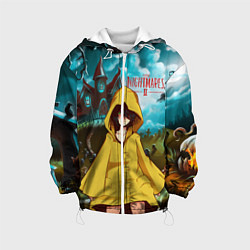 Куртка с капюшоном детская Little Nightmares 2, цвет: 3D-белый