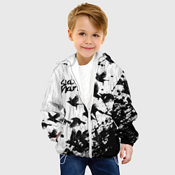 Куртка с капюшоном детская SLAVA MARLOW 7, цвет: 3D-белый — фото 2