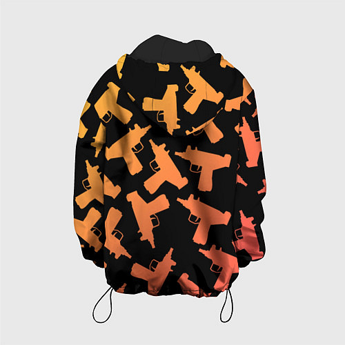 Детская куртка Узи / 3D-Черный – фото 2