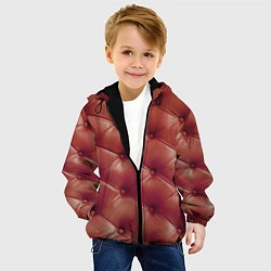 Куртка с капюшоном детская Диванчик, цвет: 3D-черный — фото 2