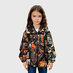 Куртка с капюшоном детская BRZRKR, цвет: 3D-черный — фото 2