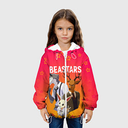 Куртка с капюшоном детская ВЫДАЮЩИЕСЯ ЗВЕРИ, цвет: 3D-белый — фото 2