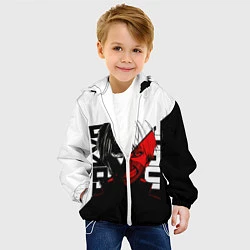 Куртка с капюшоном детская ТОКИЙСКИЙ ГУЛЬ, цвет: 3D-белый — фото 2