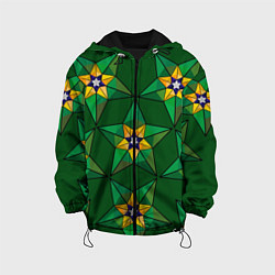 Куртка с капюшоном детская Brasil Star, цвет: 3D-черный