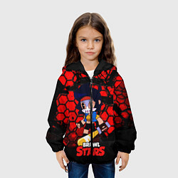 Куртка с капюшоном детская Мстительница Биби BIBILANTE, цвет: 3D-черный — фото 2