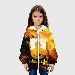 Куртка с капюшоном детская DARKSOULS SKULL&MAGIC, цвет: 3D-белый — фото 2