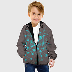 Куртка с капюшоном детская Firefly, цвет: 3D-черный — фото 2