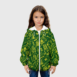 Куртка с капюшоном детская Кемпинг, цвет: 3D-белый — фото 2