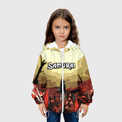 Куртка с капюшоном детская SAMURAI PROJECT RED, цвет: 3D-белый — фото 2