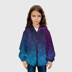 Куртка с капюшоном детская BASTERIA, цвет: 3D-черный — фото 2