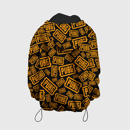 Детская куртка PUBG ПАБГ УЗОР / 3D-Черный – фото 2