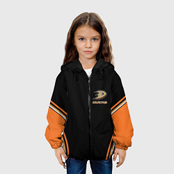Куртка с капюшоном детская Ducks, цвет: 3D-черный — фото 2