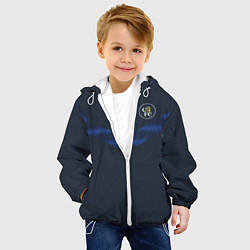 Куртка с капюшоном детская FC Chelsea Retro 2 202122, цвет: 3D-белый — фото 2
