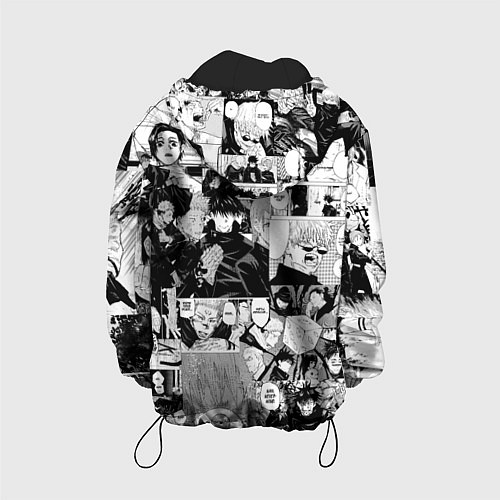 Детская куртка Магическая Битва / 3D-Черный – фото 2