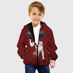 Куртка с капюшоном детская Resident Evil 8 Димитреску, цвет: 3D-черный — фото 2